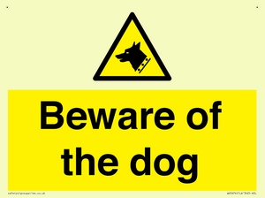 Beware of the dog